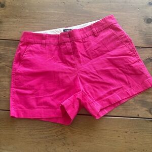 J crew factory hot pink 5 inch inseem chino short